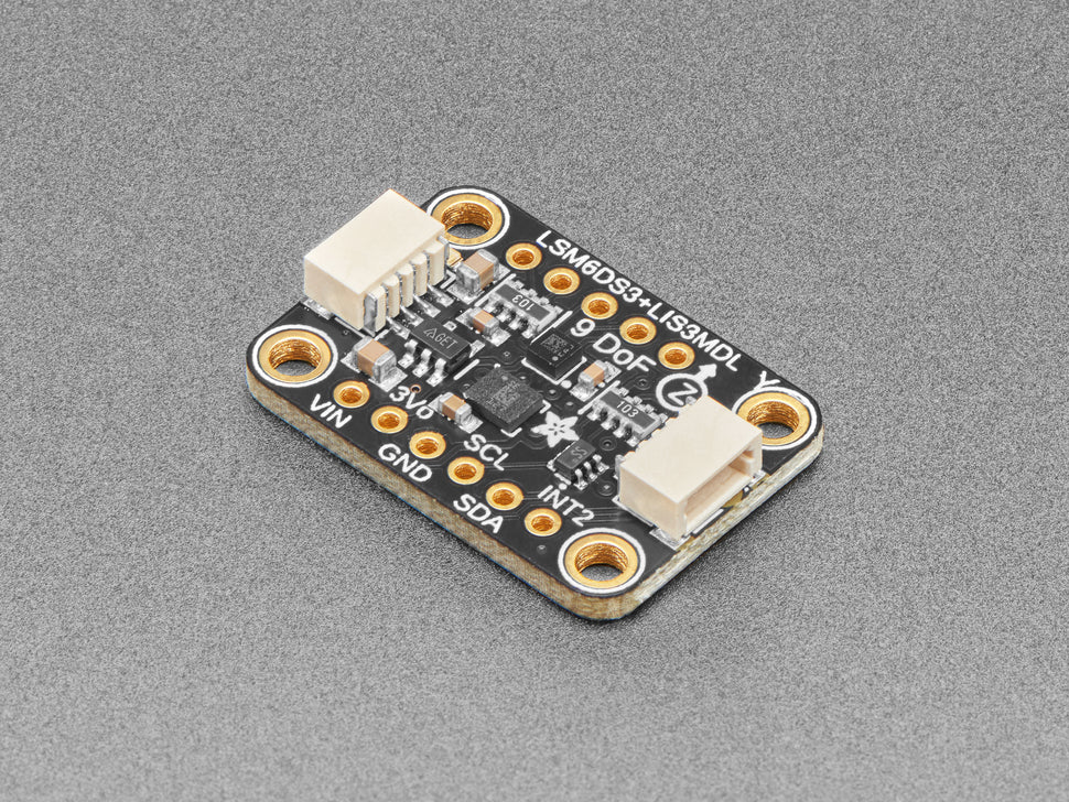 Adafruit LSM6DS3TR-C + LIS3MDL - Precision 9 DoF IMU - STEMMA QT / Qwiic