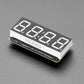 Assembled Adafruit 0.56" 4-Digit 7-Segment Display - w/ I2C Backpack QT - Green