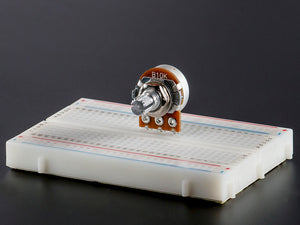 Panel Mount 10K Linear Potentiometer (Breadboard Friendly)