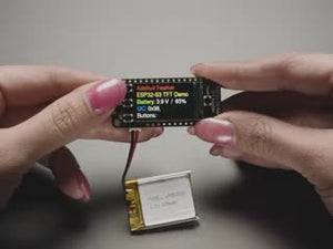 Adafruit ESP32-S3 Reverse TFT Feather - 4MB Flash, 2MB PSRAM, STEMMA QT