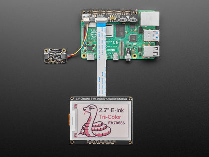 Adafruit EYESPI Pi Beret - Buttons, EYESPI and STEMMA QT