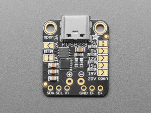 Adafruit USB Type C Power Delivery Dummy Breakout - I2C or Fixed - HUSB238