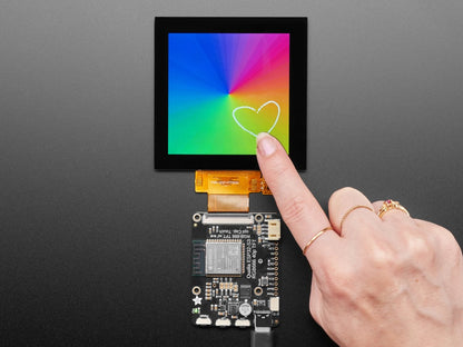 Square RGB 666 TTL TFT Display - 3.4" 480x480 with Touchscreen - TL034WVS05CT-B1477A