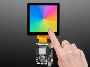 Square RGB TTL TFT Display - 4" 480x480 - With Capacitive Touch - TL040WVS03CT