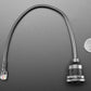 RJ-12 or RJ-11 Telephone Round Panel Mount Extension Cable