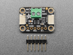 Adafruit MCP3421 18-Bit ADC - STEMMA QT / Qwiic
