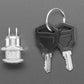 On-Off Key Lock Switch - 12mm Diameter
