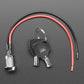 On/Off Round Key Lock - 12mm Diameter