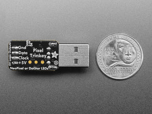 Adafruit Pixel Trinkey USB Key for NeoPixel / DotStar Driving