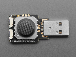 Adafruit Thumbstick Trinkey USB Key with Miniature Joystick