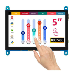 Elecrow RC050 5-inch capacitive touch LCD display