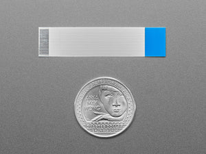 22-pin 0.5mm Pitch FPC Flex Cable for DSI CSI or HSTX - 5cm