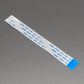 22-pin 0.5mm Pitch FPC Flex Cable for DSI CSI or HSTX - 10cm