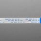 22-pin 0.5mm Pitch FPC Flex Cable for DSI CSI or HSTX - 10cm