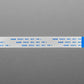 22-pin 0.5mm Pitch FPC Flex Cable for DSI CSI or HSTX - 10cm