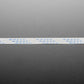 22-pin 0.5mm Pitch FPC Flex Cable for DSI CSI or HSTX - 20cm