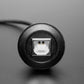 Round Panel Mount USB Cable - USB-B Socket to USB-C Plug