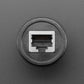 RJ-50 (10P10C) Round Panel Mount Adapter Plug