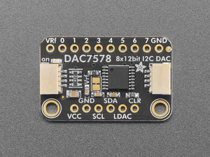 Adafruit DAC7578 Breakout - 8 Channel 12-bit I2C DAC STEMMA QT / Qwiic