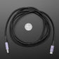 USB Type C 3.1 PD to 5.5mm Barrel Jack Cable - 28V 5A Output - 1.8m Long