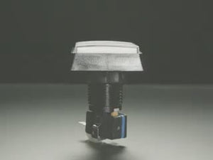 LED Illuminated Push Button - 44mm Square