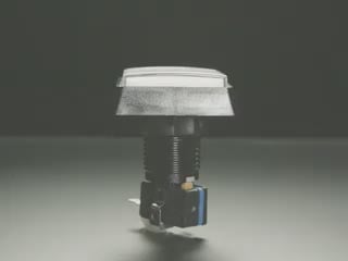 LED Illuminated Push Button - 44mm Square