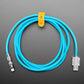 Blue USB Type C to USB A Cable with 540 Degree Rotating End - 2 Meter Long