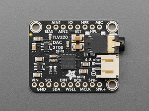 Adafruit TLV320DAC3100 I2S DAC with Headphone and Speaker Out
