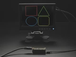 Adafruit PiCowBell HSTX DVI Output for Pico