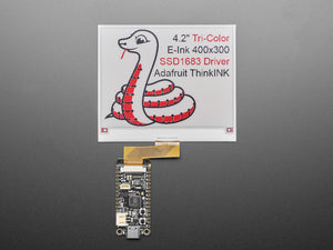 4.2" 300x400 Tri-Color eInk / ePaper Bare Display SSD1683