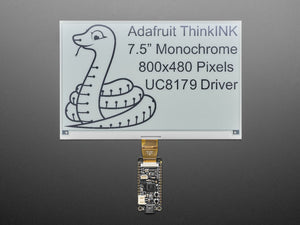 7.5" 800x480 Monochrome eInk / ePaper Bare Display with UC8179 Chipset