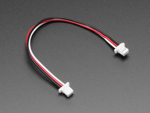 JST SH Compatible 1mm Pitch 3-pin Plug-Plug Cable - 100mm Long