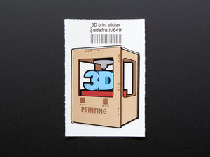 3D Printing Sticker