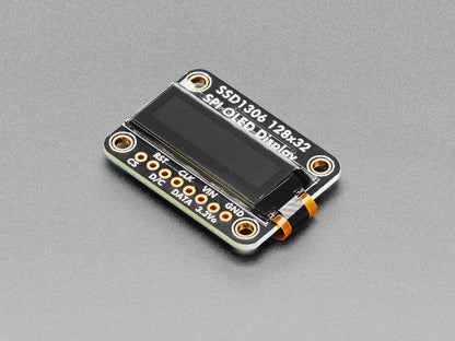 Monochrome 128x32 SPI OLED Graphic Display