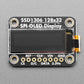 Monochrome 128x32 SPI OLED Graphic Display