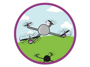 Educational Mini UAV Sticker