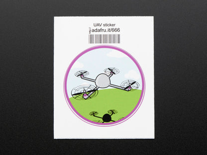 Educational Mini UAV Sticker
