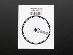 Bike Repair Sticker