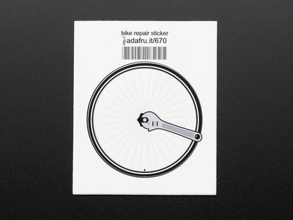 Bike Repair Sticker