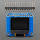 OLED Breakout Board - 16-bit Color 0.96" with microSD Holder