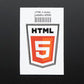 HTML 5 Sticker
