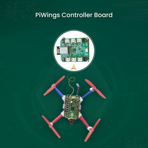 PiWings (Quad) Quadcopter - Raspberry Pi Pico Educational Drone