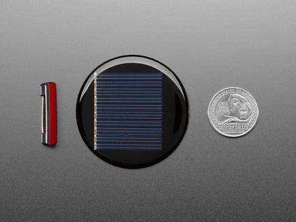 Round Solar Panel Skill Badge - 5V / 40mA