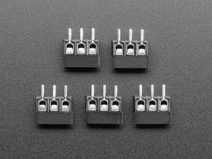 Terminal Block - 3-pin 3.5mm - Pack of 5
