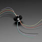Slip Ring with Flange - 22mm Diameter, 6 Wires, Max 240V @ 2A