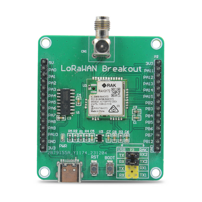 LoRaWAN Breakout module for Raspberry Pi