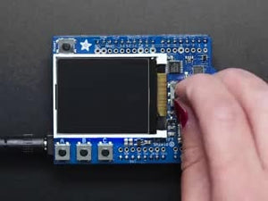 Adafruit 1.8" Color TFT Shield with microSD and Joystick - v2