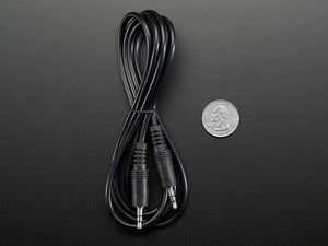 Stereo 3.5mm Plug/Plug Audio Cable - 6 Feet