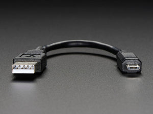 USB Cable - 6" A to Micro B