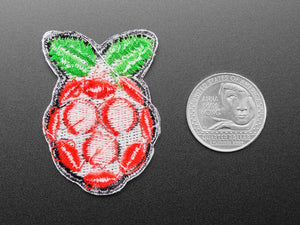 Raspberry Pi Skill Badge Iron-On Patch